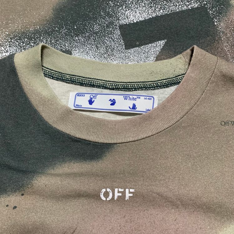 Off White XXS Stencil Arrows Camo Tee Virgil Abloh image 10