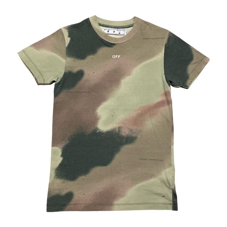 Off White XXS Stencil Arrows Camo Tee Virgil Abloh image 2