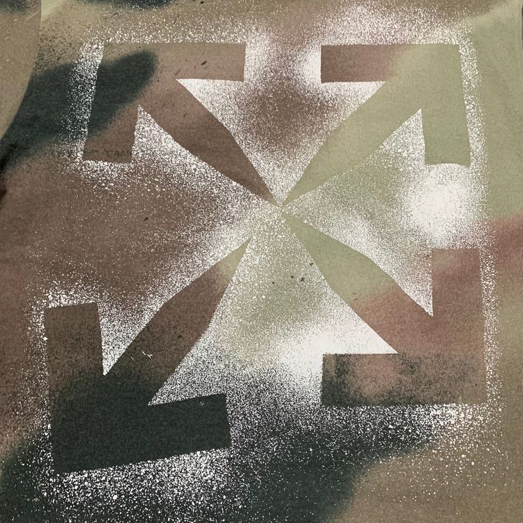 Off White XXS Stencil Arrows Camo Tee Virgil Abloh image 8