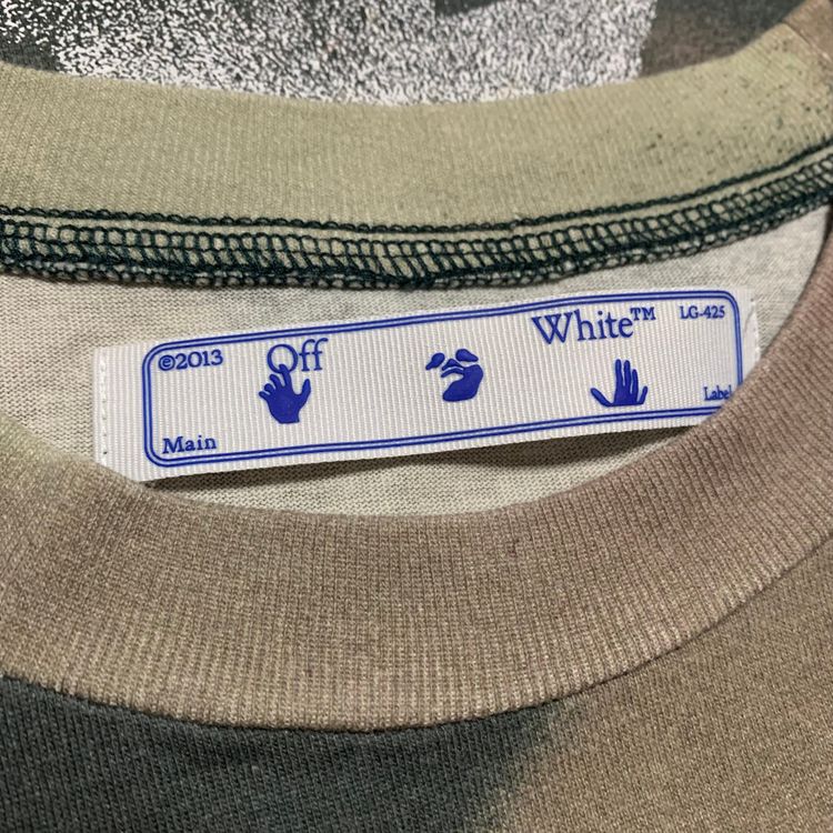 Off White XXS Stencil Arrows Camo Tee Virgil Abloh image 3