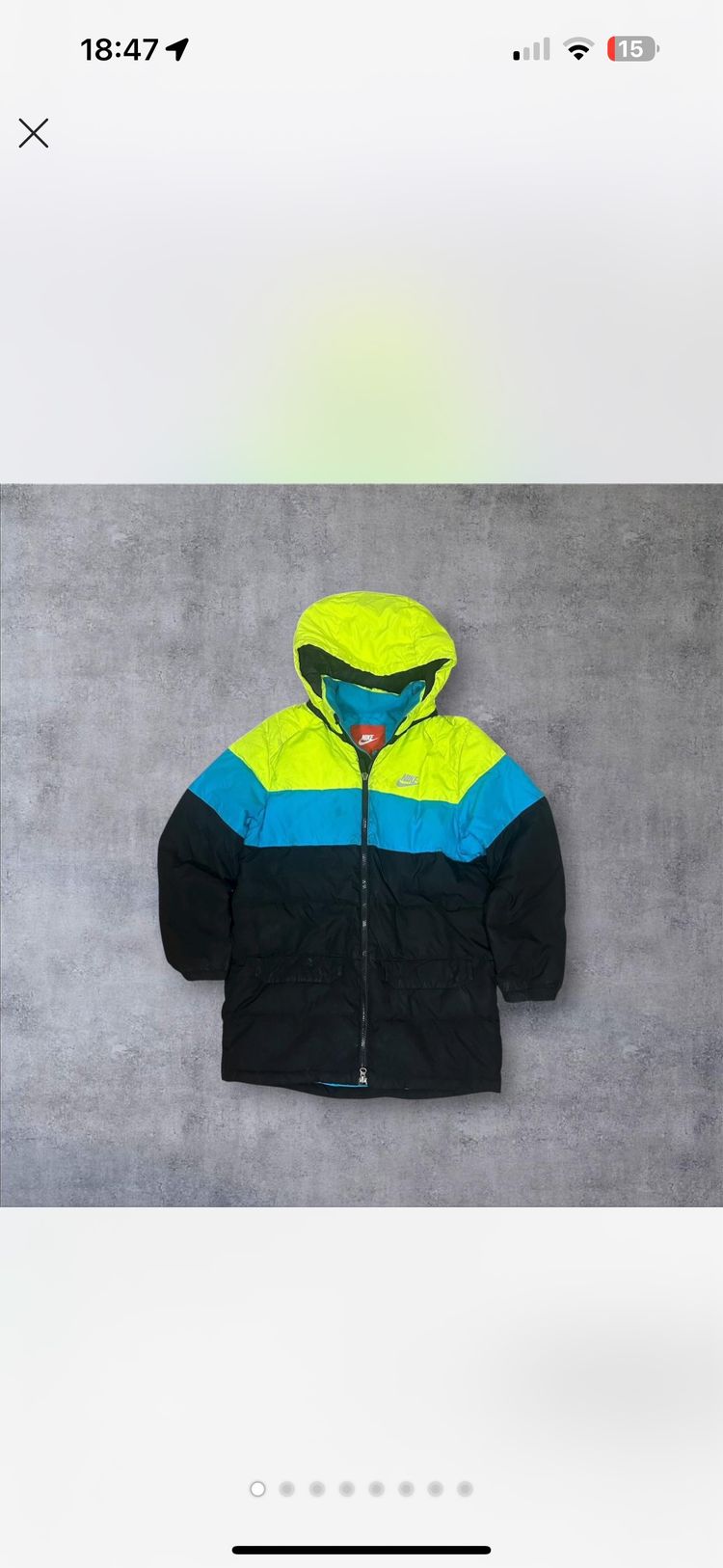 Nike Color Block Hooded Jacket