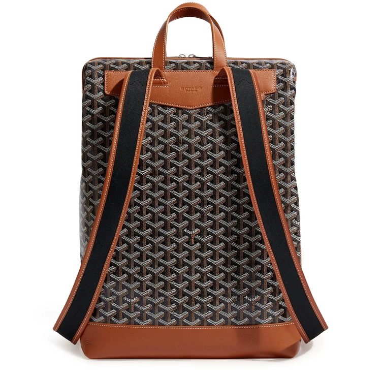 Goyard Black Tan Cisalpin Backpack image 4