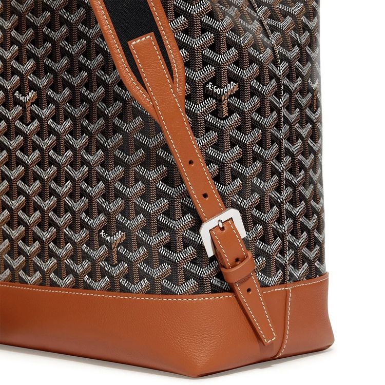 Goyard Black Tan Cisalpin Backpack image 5