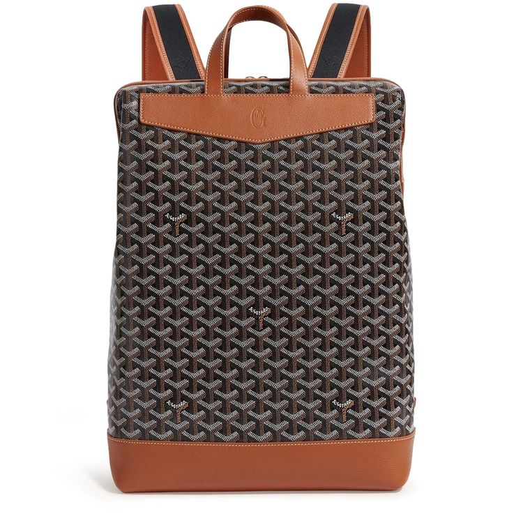 Goyard Black Tan Cisalpin Backpack image 3