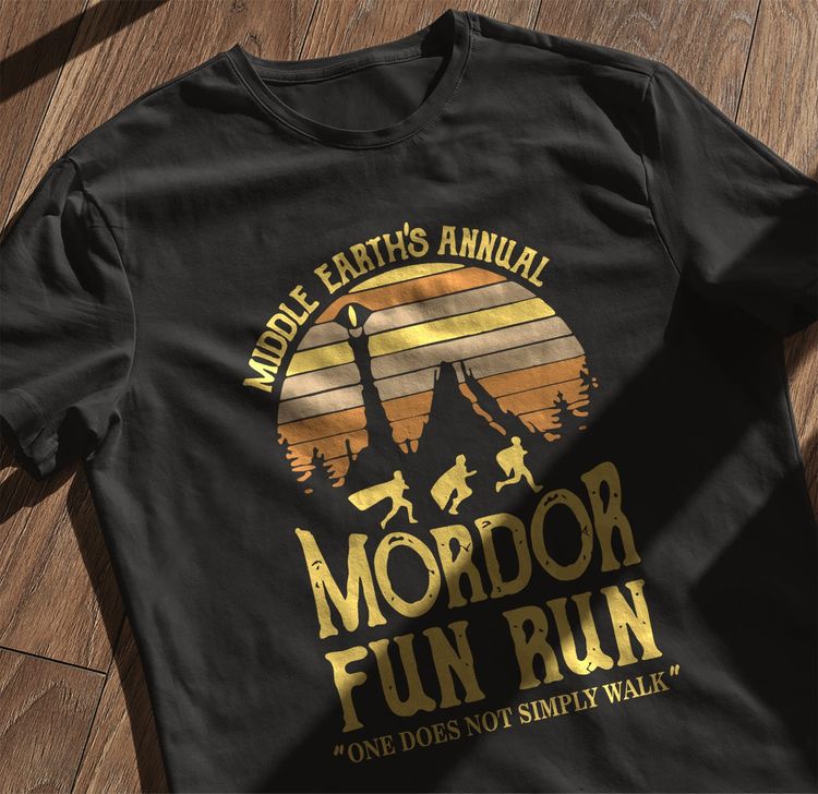 Mordor Fun Run 1 T-Shirt - Join the image 6