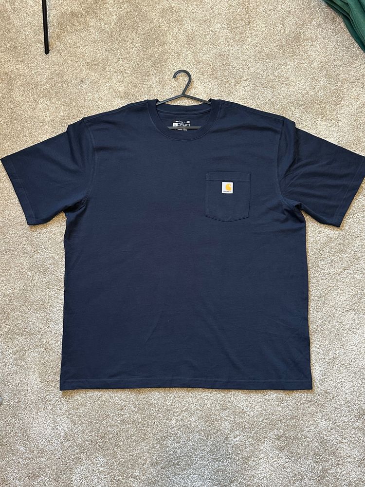 Carhartt Navy Blue Pocket T-Shirt