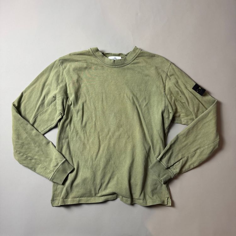 Stone Island Green Lightweight Sweatshirt - XL