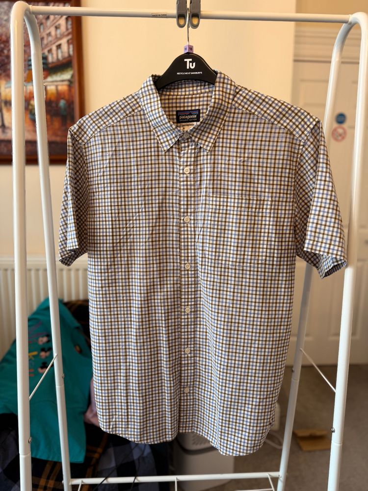 Patagonia Men'S Short Sleeve Checkered Shirt