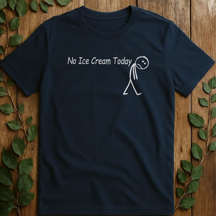 No Ice Cream T-Shirt 2