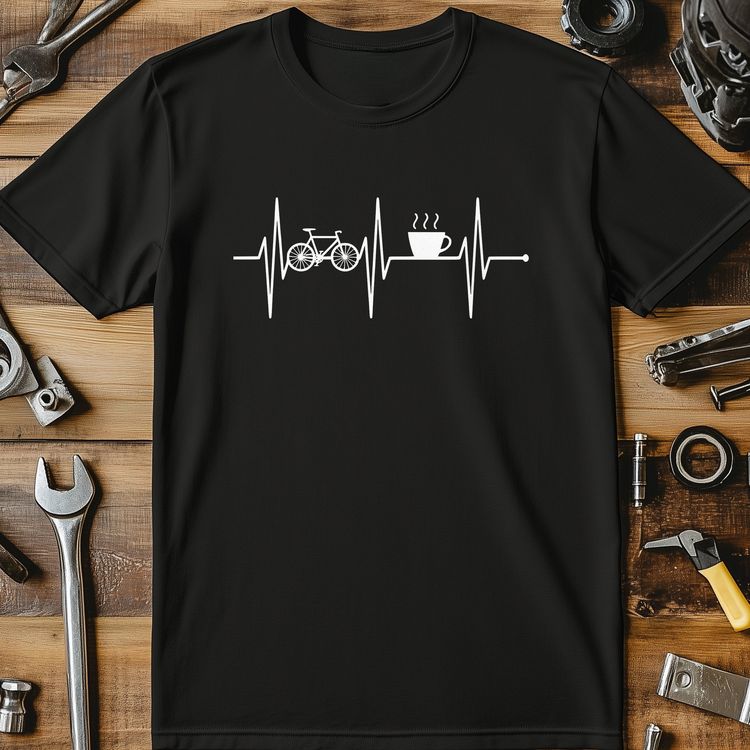 Cycling and Coffee 34 T Shirt US
