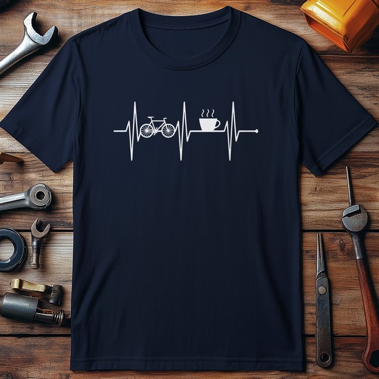 Cycling and Coffee 34 T Shirt US 2