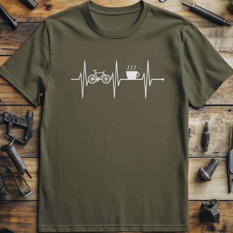 Cycling and Coffee 34 T Shirt US 3