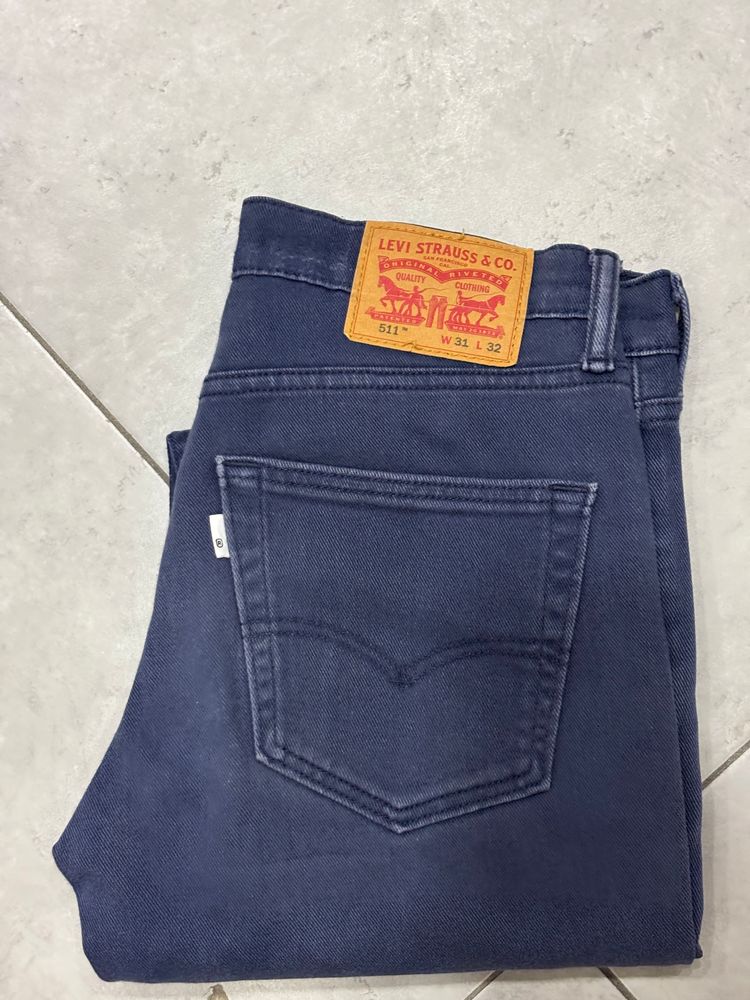 Levi's Levi'S 511 31x32 Navy Blue Jeans product image