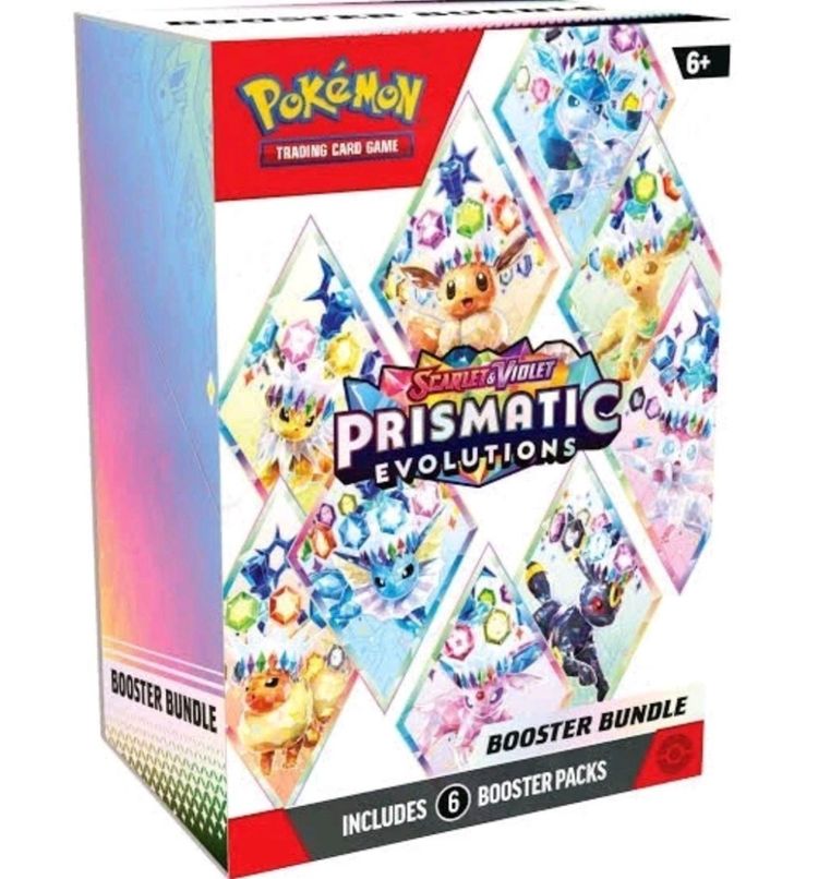 Pokémon Trading Card Game Scarlet & Violet Prismatic Evolutions Booster Bundle