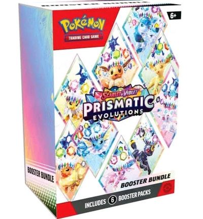 Pokémon Trading Card Game Scarlet & Violet Prismatic Evolutions Booster Bundle