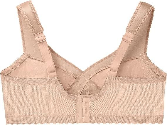 Immagine di Glamorise Beige Lace Bra 5
