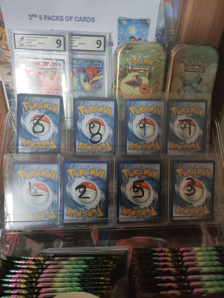Lucky Cards Prizes To Be Won 1-6 To Win a Slab 
