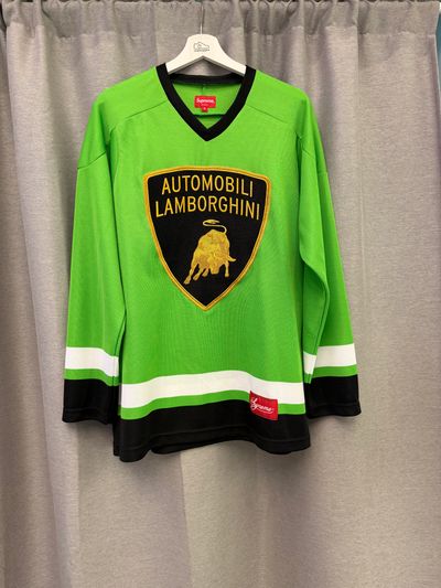 Supreme Green Jersey x Lamborghini SS20