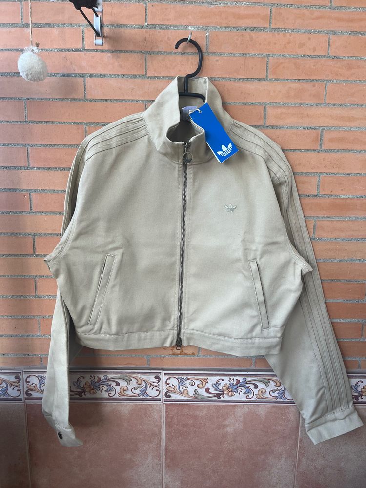 Adidas Beige Track Jacket