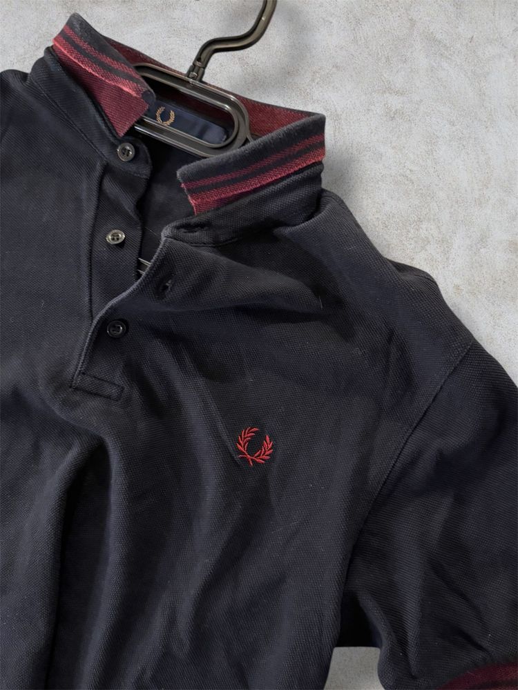 Fred Perry Black Polo Shirt