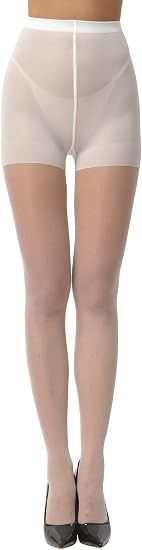 Sheer Tights With Control Top Shorts imagen 1