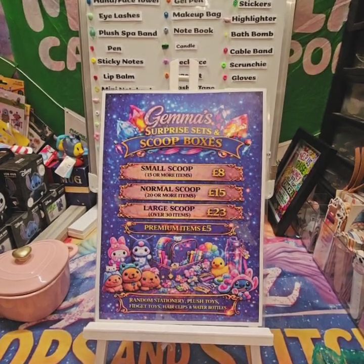 Unknown Gemma's Surprise Sets & Scoop Boxes Sign - Action Figures & Designer product image