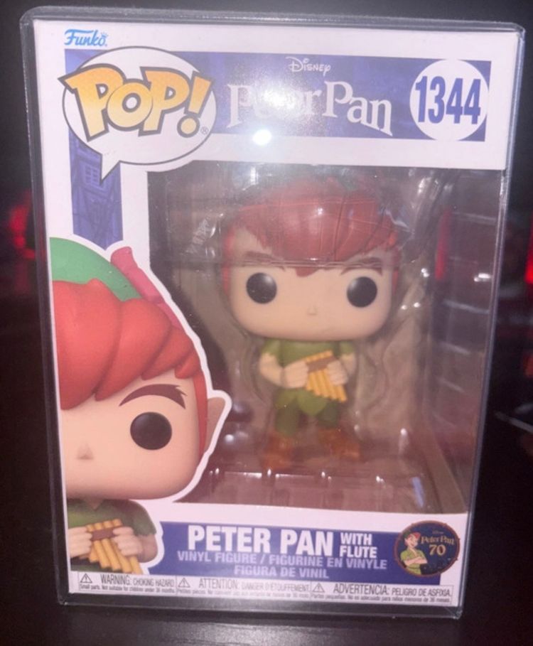 Funko Pop Peter Pan Vinyl Figure With Flute