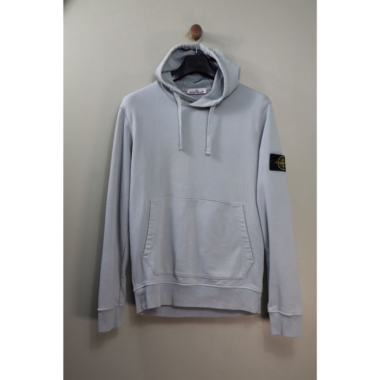 Stone Island Pastel Blue Hoodie imagen 1