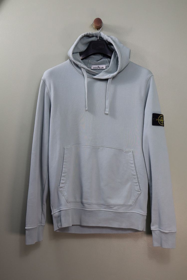 Immagine di Stone Island Pastel Blue Hoodie 2