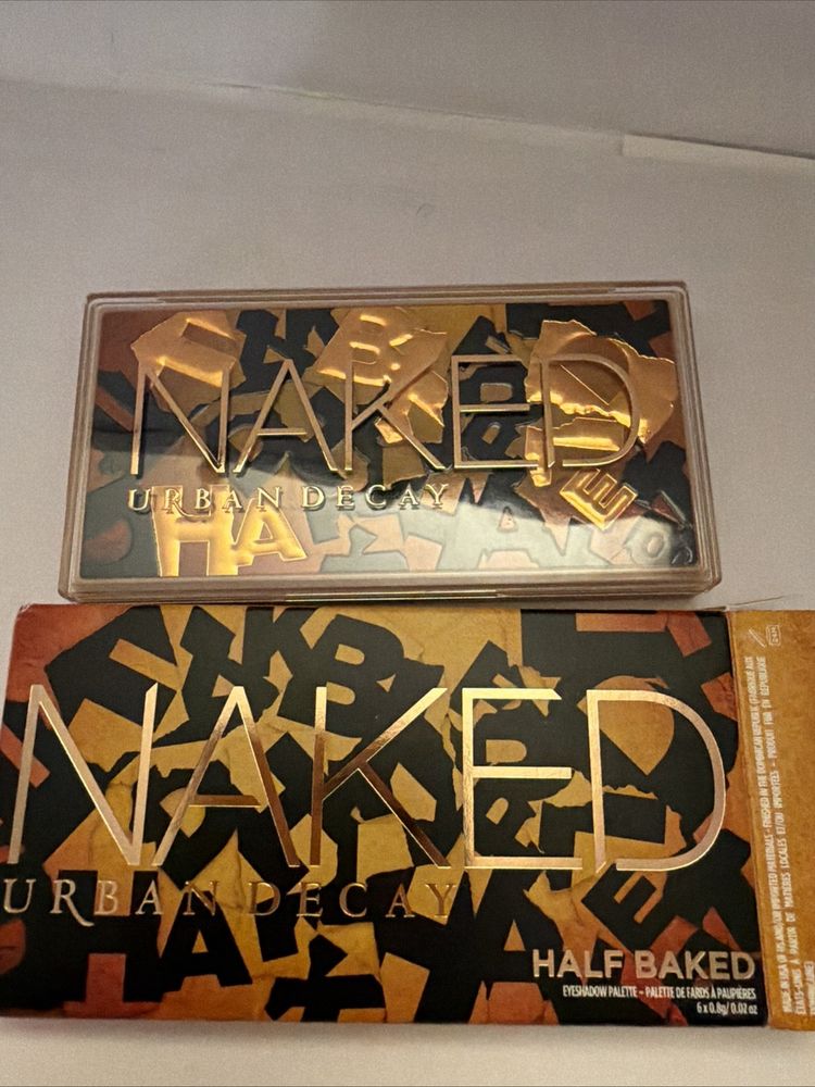 Urban Decay Naked Half Baked Mini Eyeshadow Palette 6 Shades BNIB image 2