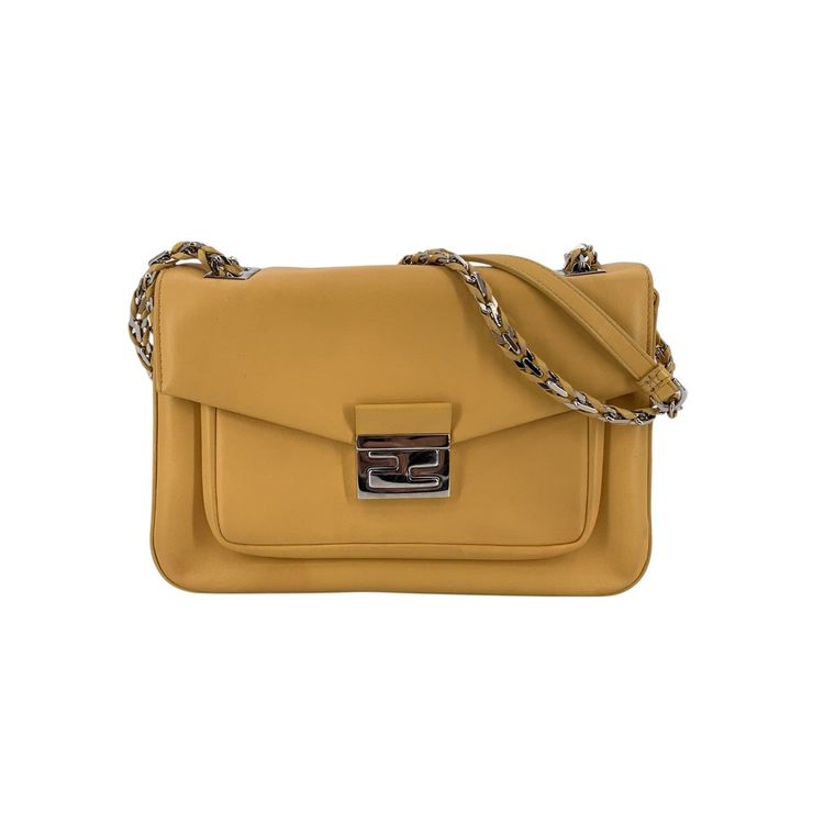 Fendi Leather Shoulder Bag Baguette image 1