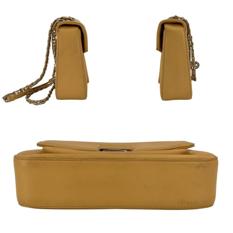 Immagine di Fendi Leather Shoulder Bag Baguette 3