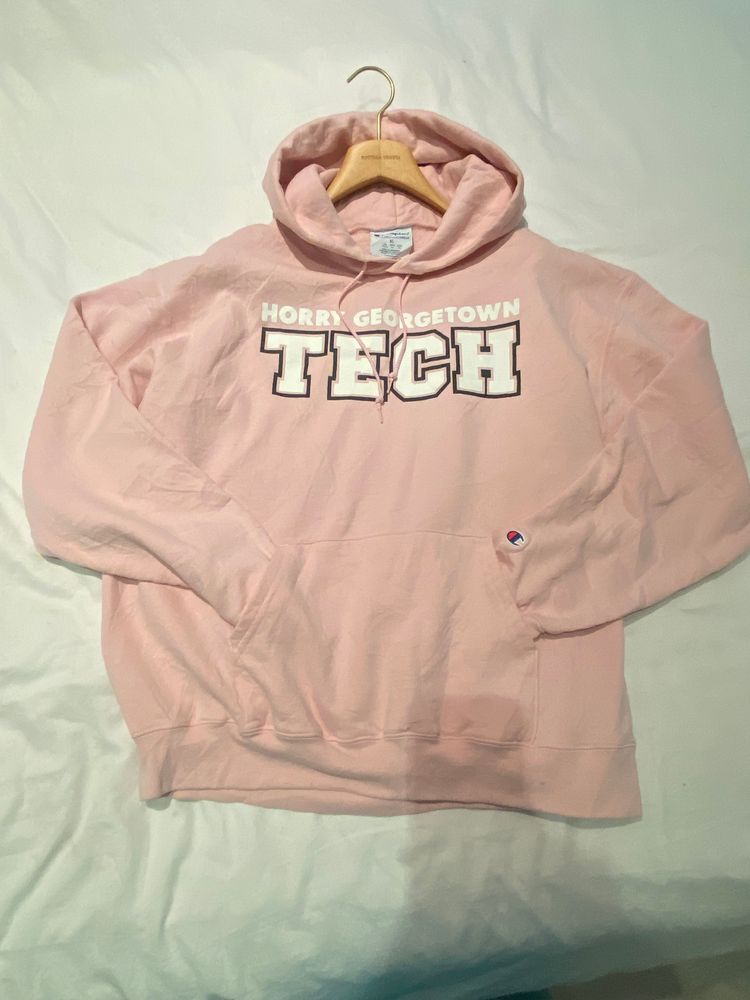 Champion Light Pink Hoodie 