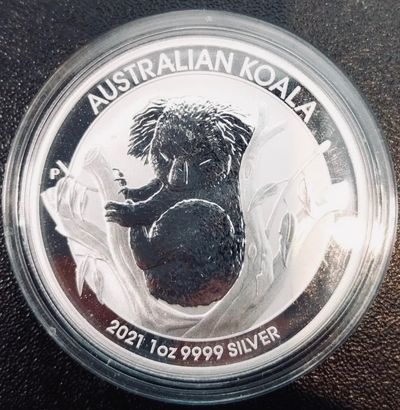 Australian Koala Silver Coin