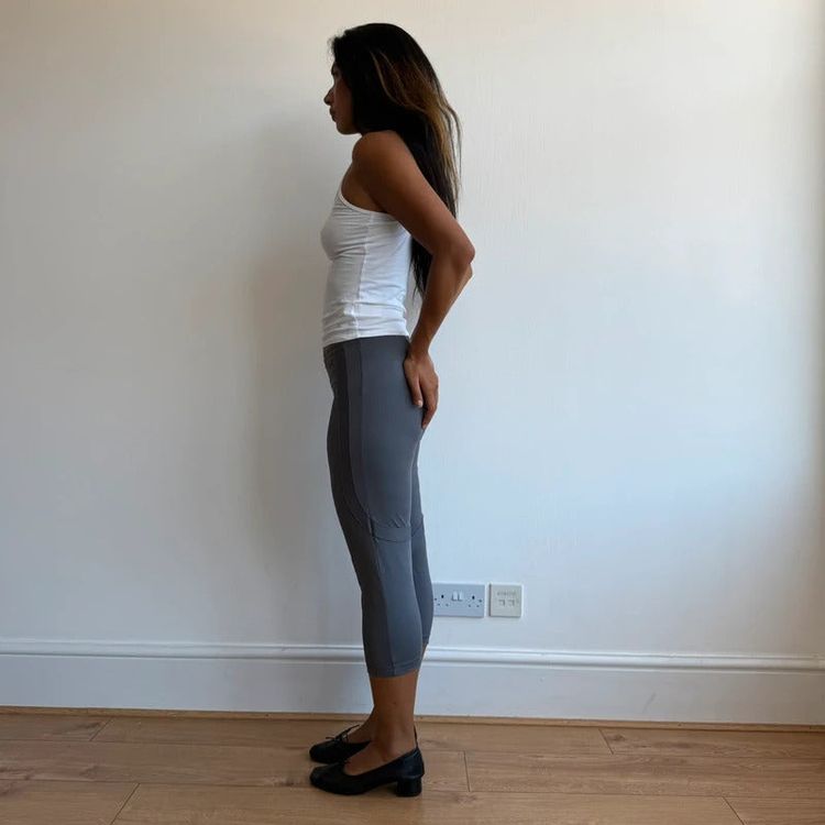 Grey USA pro cropped capris - Size S image 8