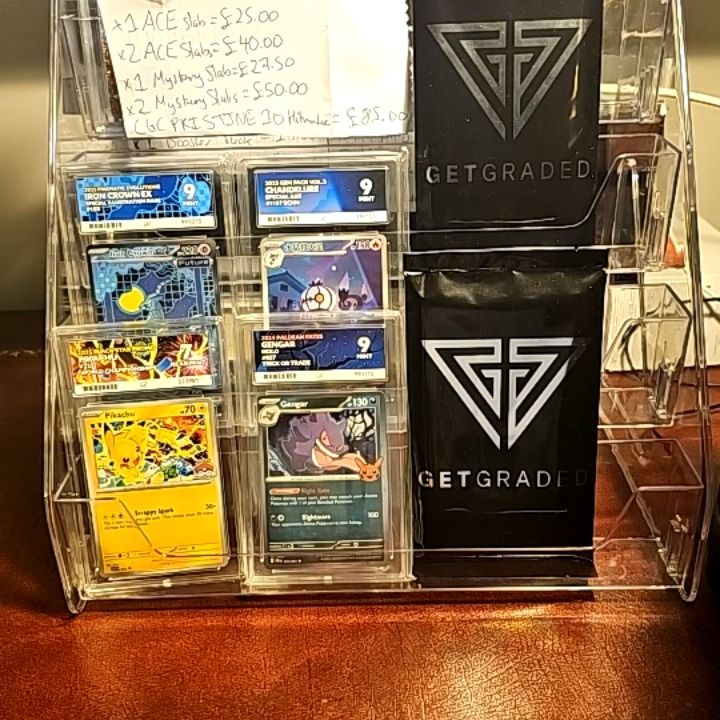 Other x2 Ace slabs of choice - Gengar. Pikachu, chandelure or Iron Crown product image