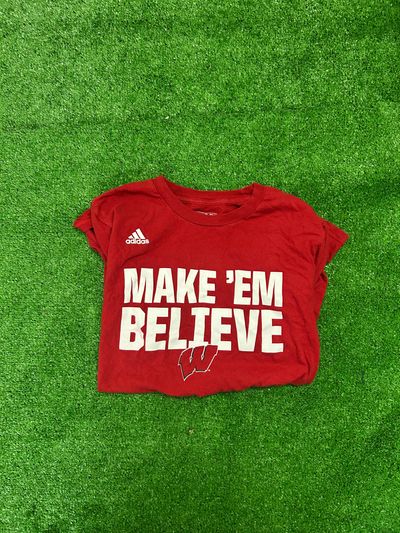 Adidas Red Graphic T-Shirt