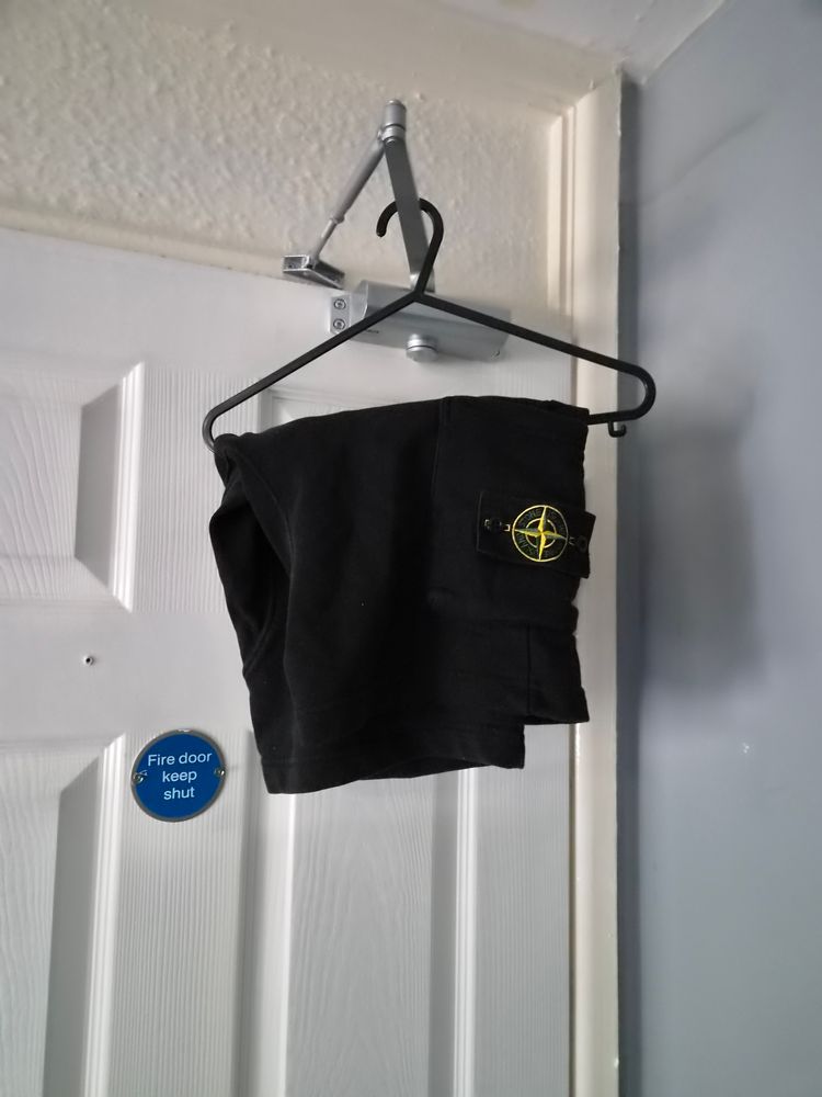 Stone Island Stone Island Black Shorts product image