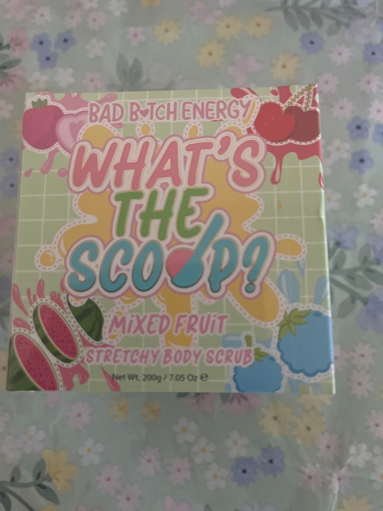 Mixed Fruit Stretchy Body Scrub