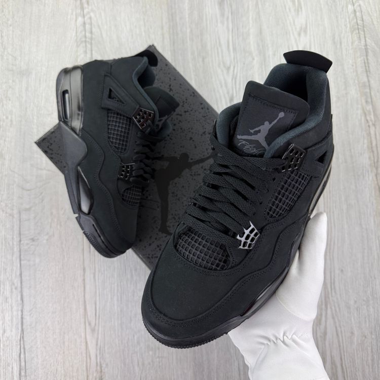 Jordan 4 Retro Men’s ‘Black Cat’ Trainers (2025) 5