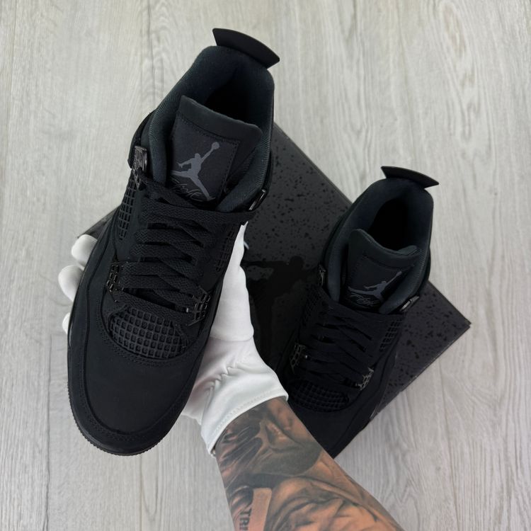 Jordan 4 Retro Men’s ‘Black Cat’ Trainers (2025) 2