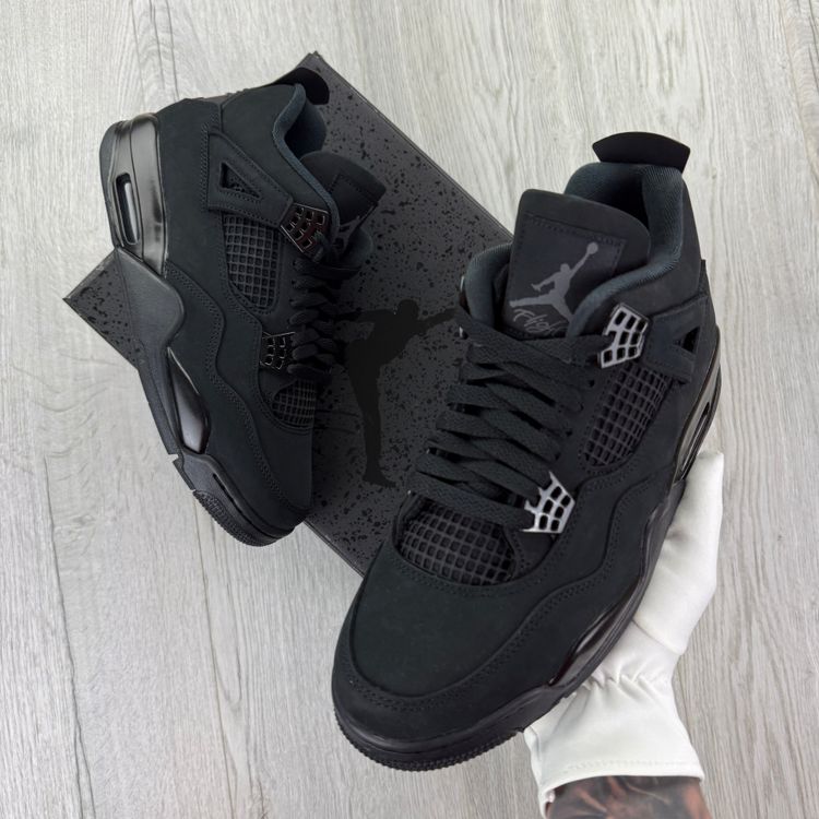 Jordan 4 Retro Men’s ‘Black Cat’ Trainers (2025) 8