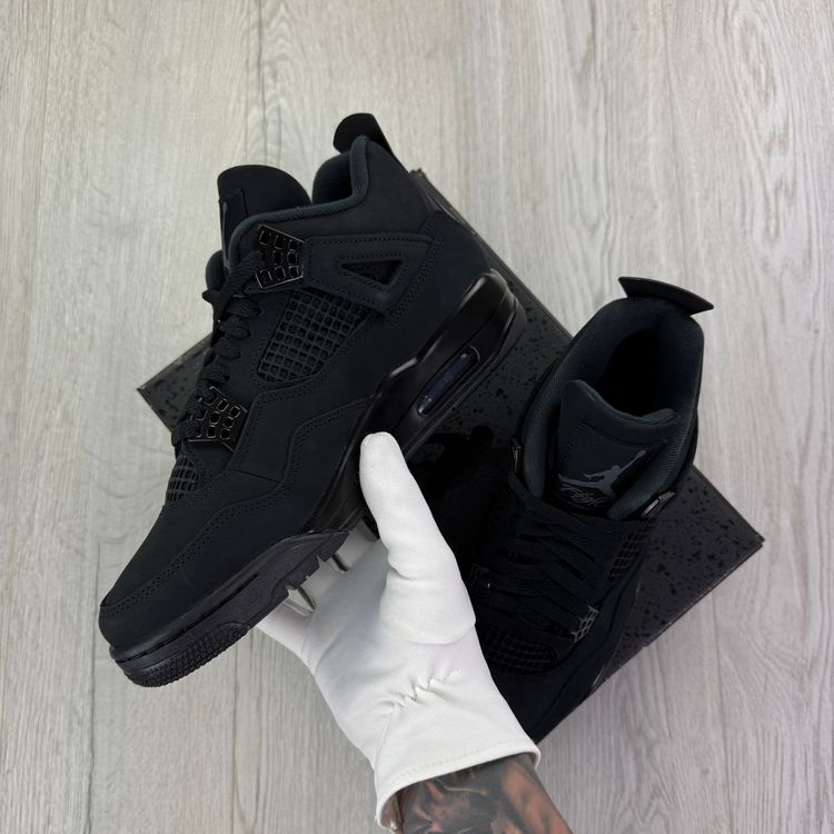 Jordan 4 Retro Men’s ‘Black Cat’ Trainers (2025) 9
