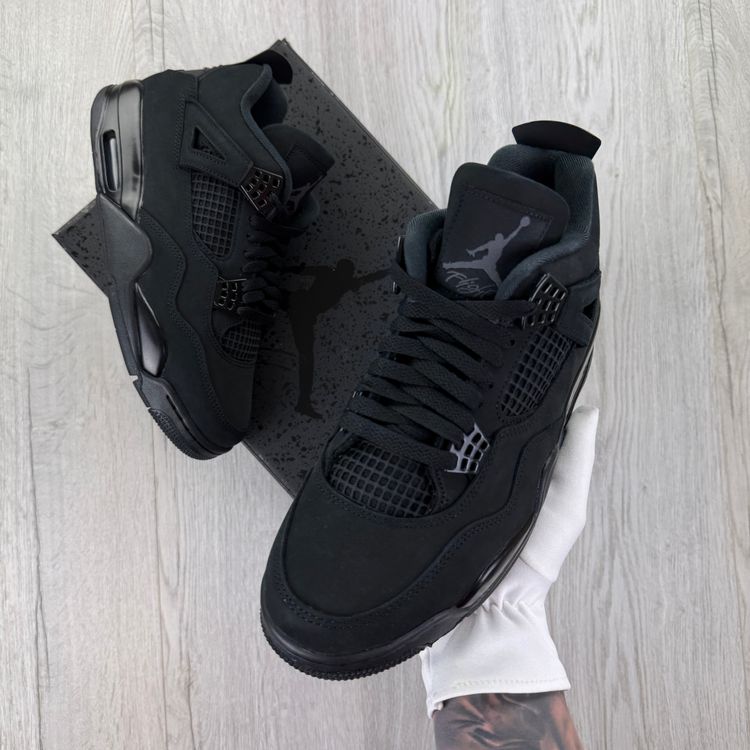 Jordan 4 Retro Men’s ‘Black Cat’ Trainers (2025) 7