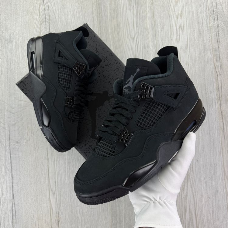 Jordan 4 Retro Men’s ‘Black Cat’ Trainers (2025) 10