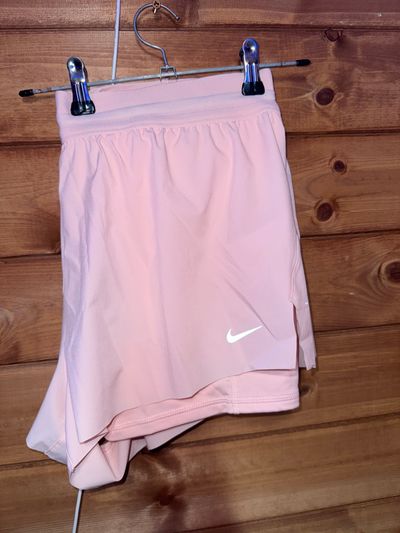 Nike Women'S Pink Athletic Skirt With Shorts Large