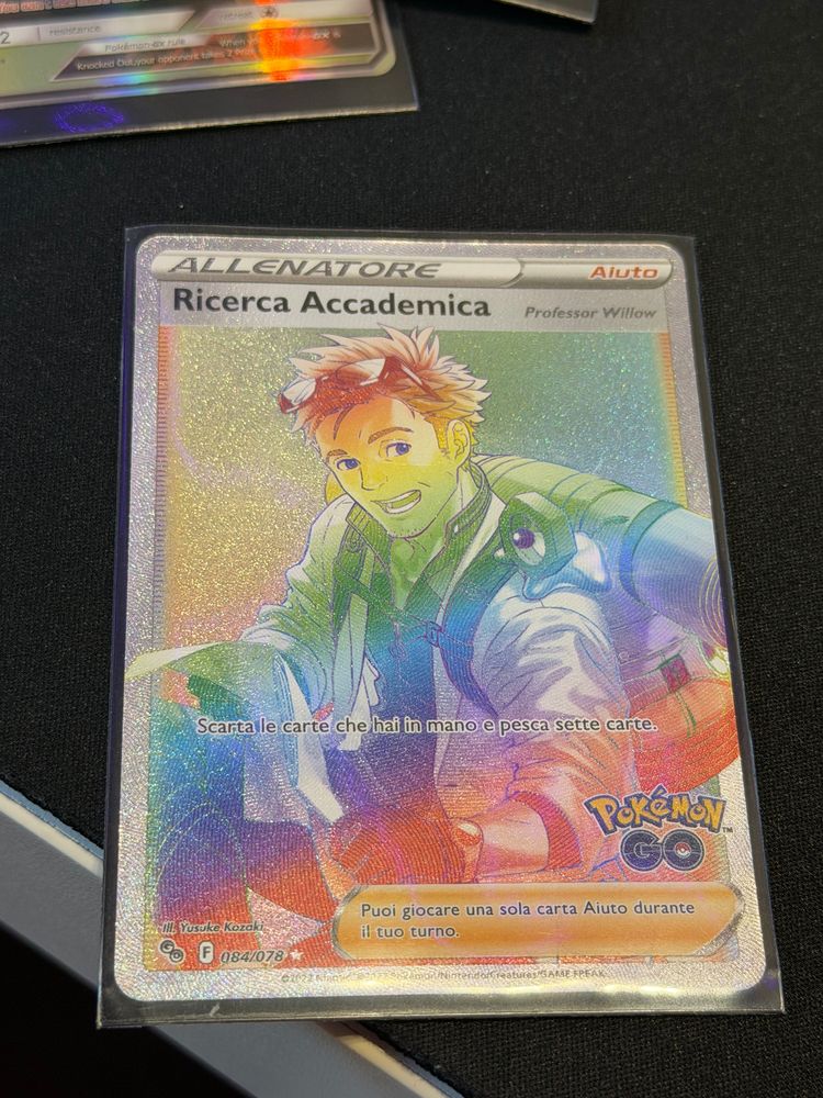 Pokémon Pokémon Go Trainer Card Ricerca Accademica Professor Willow product image