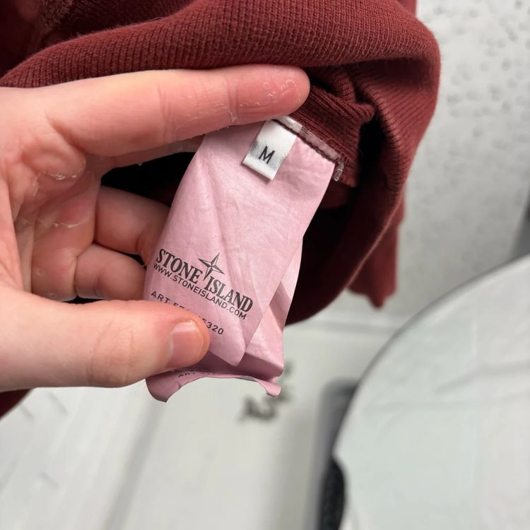 Immagine di Stone Island Red Crewneck Jumper 4