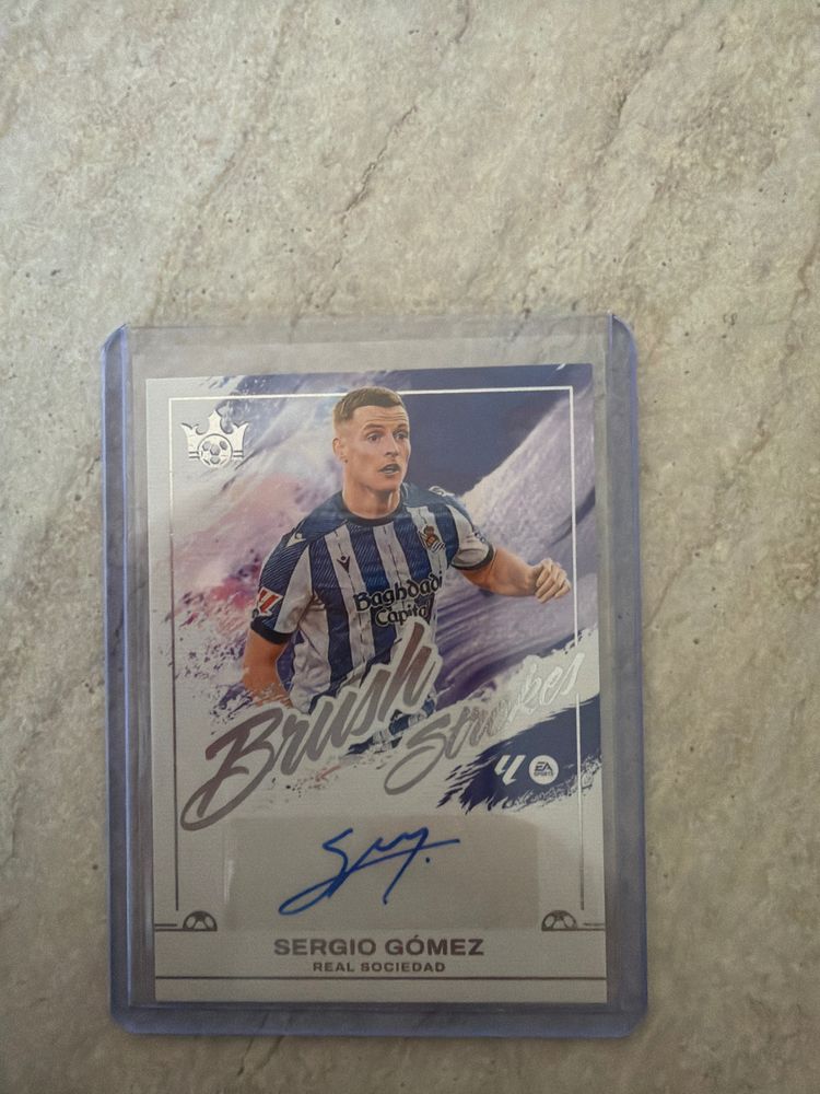 Sergio Gómez Real Sociedad Football Trading Card
