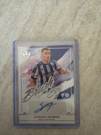 Sergio Gómez Real Sociedad Football Trading Card